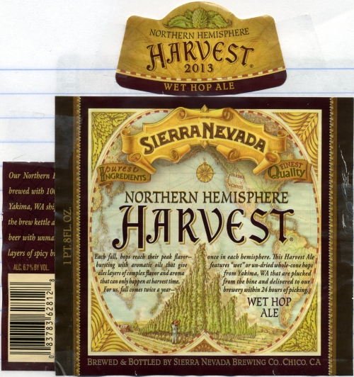 Nothern Hemisphere Harvest 2013